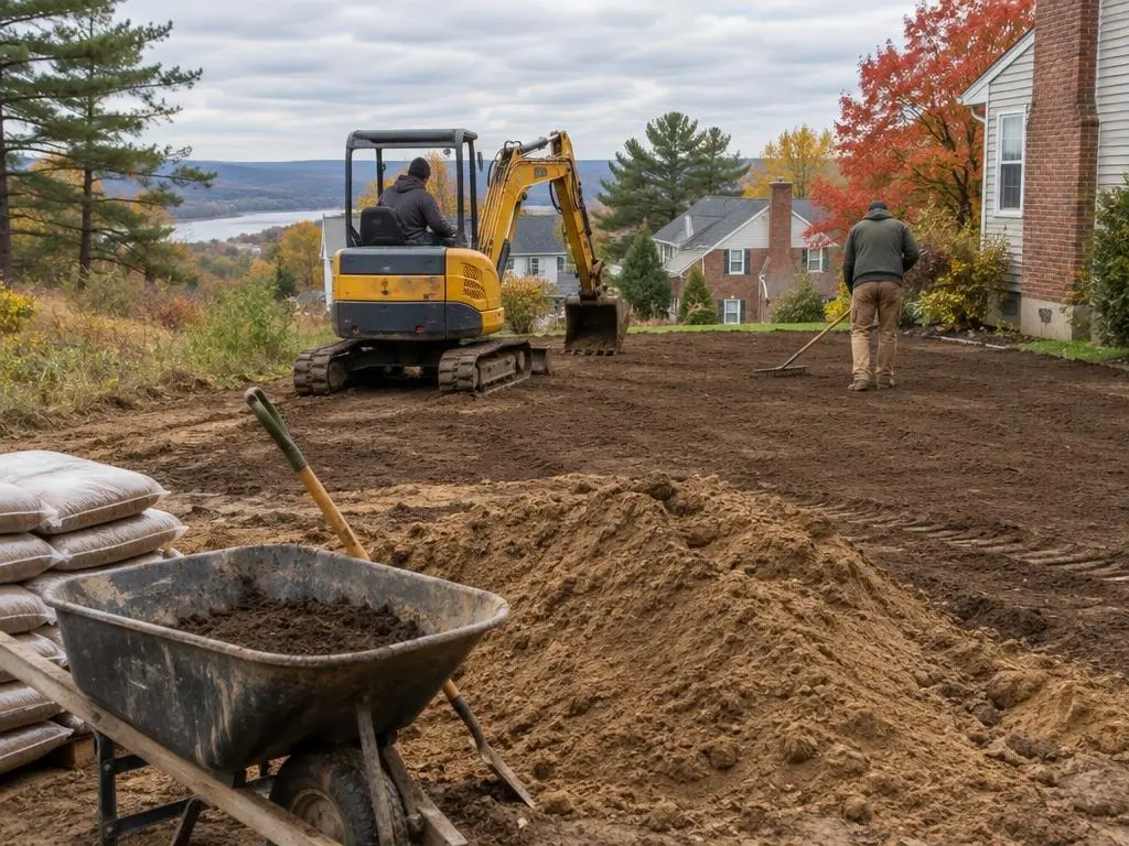 Yard Grading & Topsoil Prep in Albany, NY